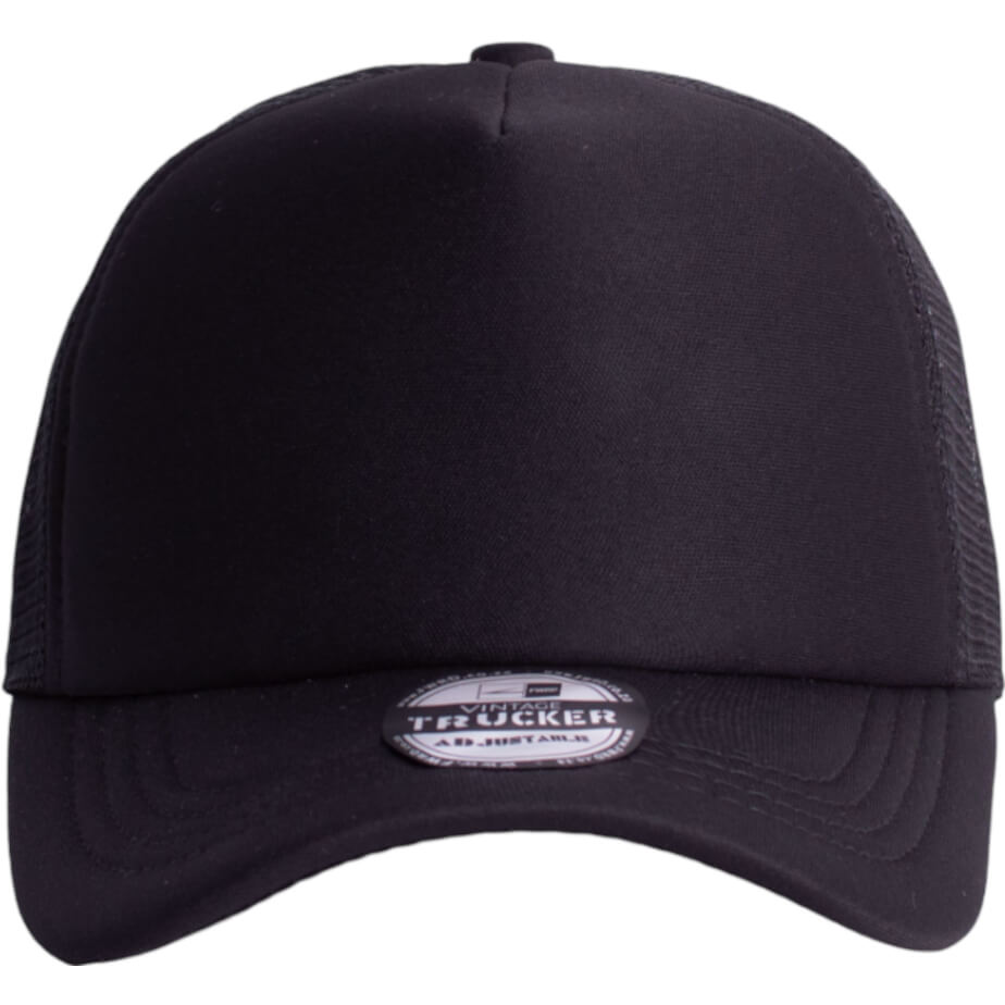 FWRD Vintage Trucker Cap Black